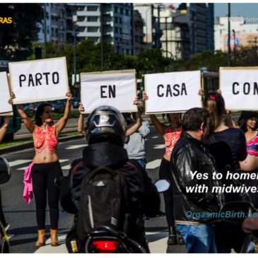 Body Art for Birth Rights in Argentina