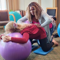 Double Hip Squeeze with Debra Pascali-Bonaro and DONA Birth Doula Student